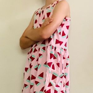 Hanna Andersson Watermelon Sundress (Size US 14/ 160 cm)